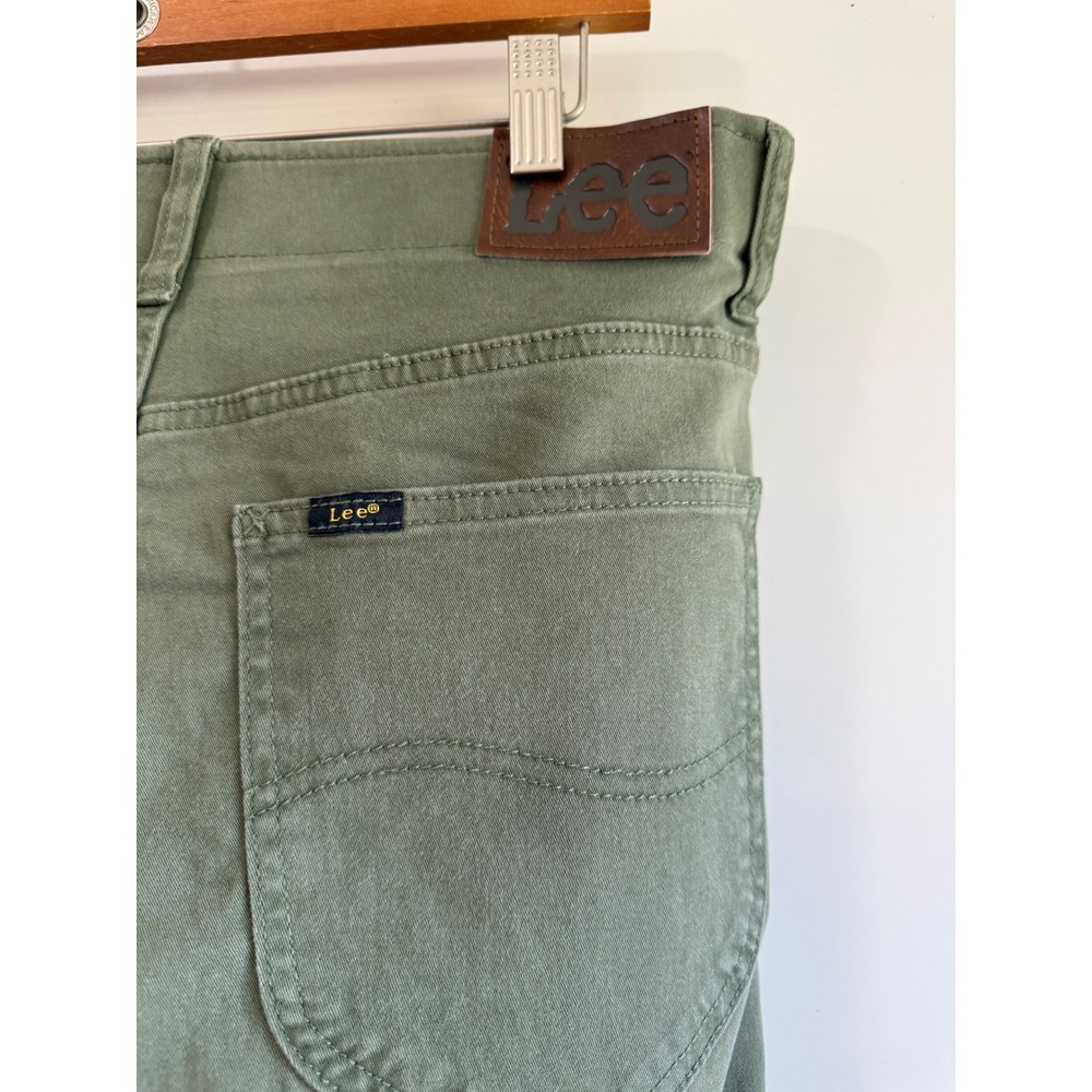 Lee Extreme Motion Regular Straight Pants Mens 34x36 Olive Green 112353922 - Picture 3 of 5